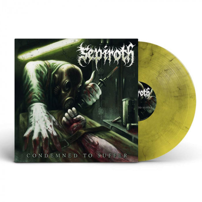 Sepiroth "SEPIROTH - Condemned To Suffer / Limited Edition Yellow Black Smoke Vinyl LP" 12"