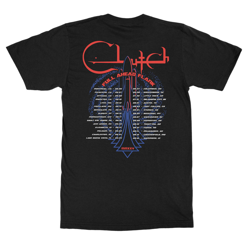 Clutch "Full Ahead Flank Tour" T-Shirt