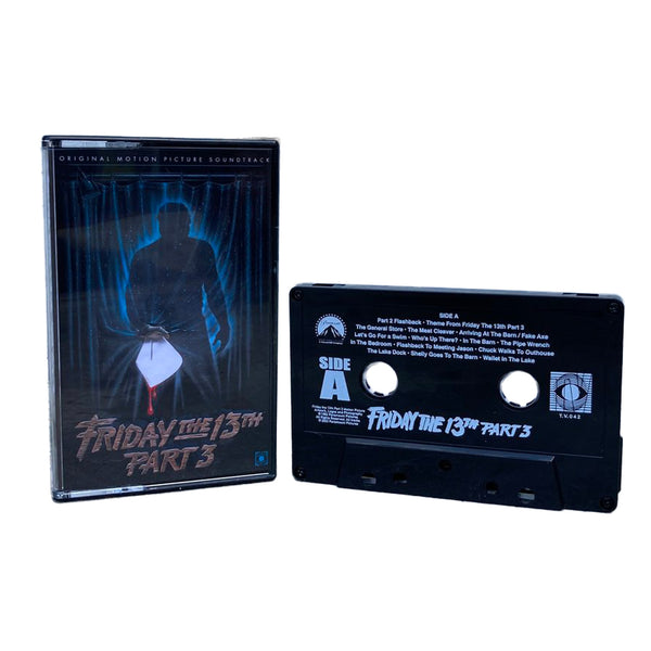 Friday The 13th (1980) "Part 3 Original Motion Picutre Soundtrack" Cassette