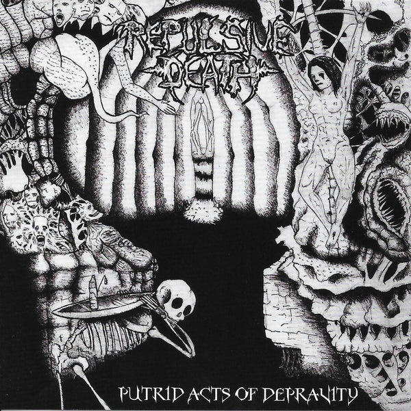 Repulsive Death "Putrid Acts of Depravity CD" CD