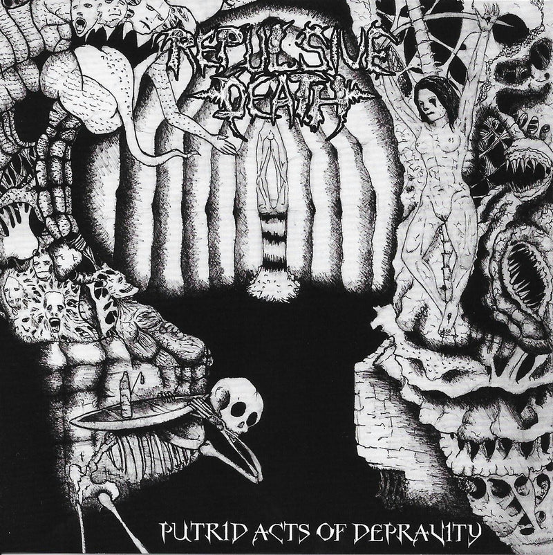 Repulsive Death "Putrid Acts of Depravity CD" CD
