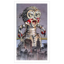 Derek Hess "The Horrible That Ate Cleveland" Print