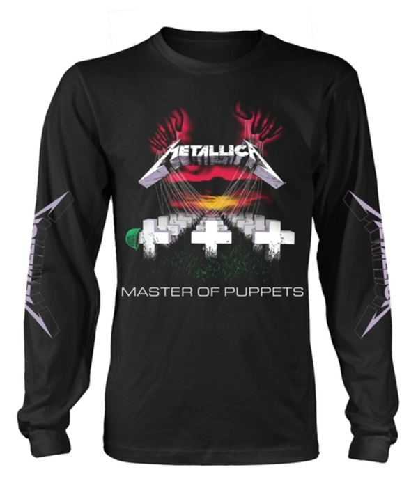 Metallica "Master Of Puppets Tracks" Longsleeve