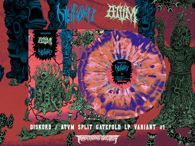 Diskord/Atvm "Bipolarities" Hand-numbered Edition 12"
