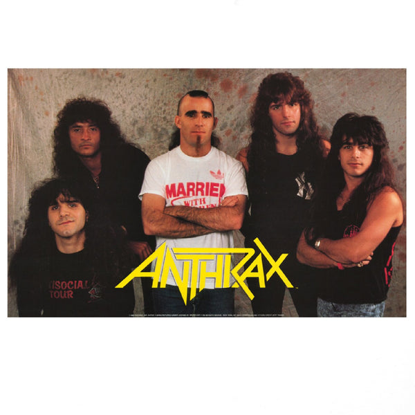 Anthrax "Vintage Group Photo " Poster