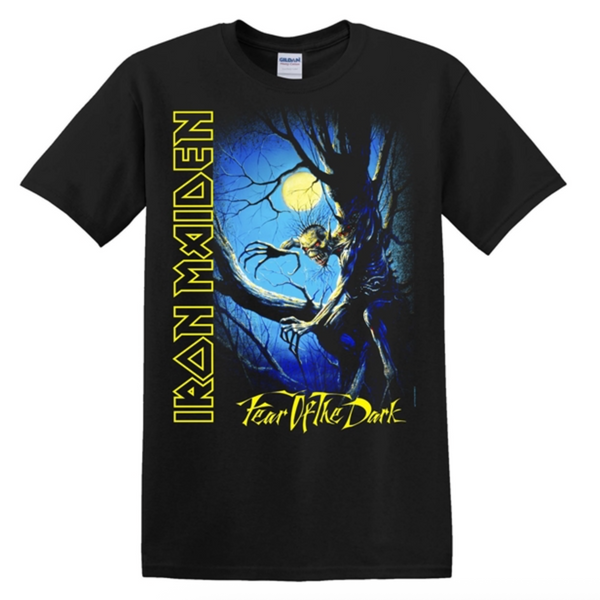 Iron Maiden Fear of the Dark Album Tracklisting [T-Shirt] Black / M