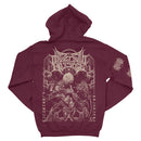 The Zenith Passage "Fleshbound Reliquary (Maroon)" Pullover Hoodie