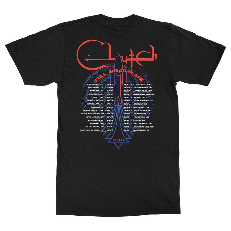 Clutch "Full Ahead Flank Tour" T-Shirt