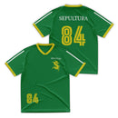 Sepultura "84 Soccer Jersey" Soccer Jersey