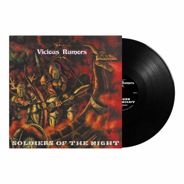 Vicious Rumors "VICIOUS RUMORS - Soldiers of the Night / Black Vinyl LP" 12"