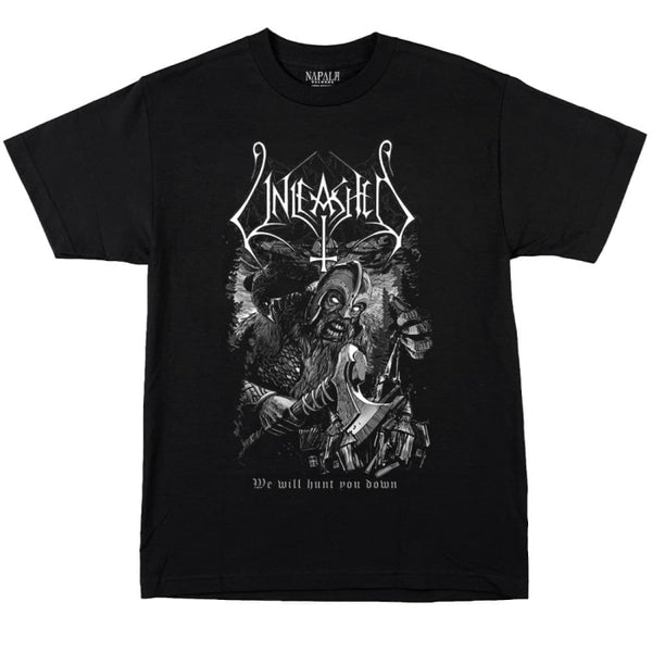 Unleashed "We Will Hunt You Down" T-Shirt