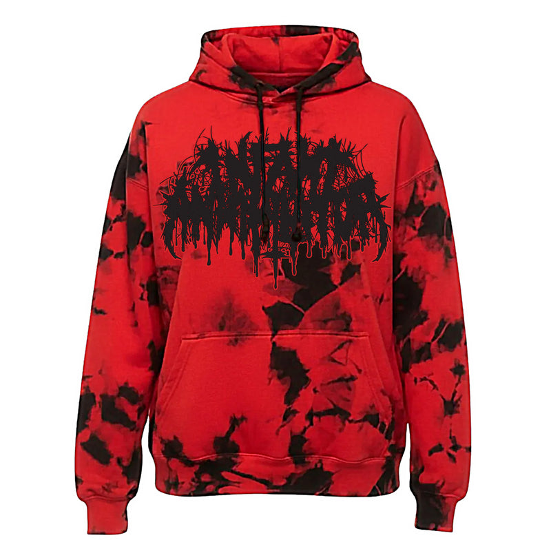 Infant Annihilator "Logo Red/Black Dye" Pullover Hoodie