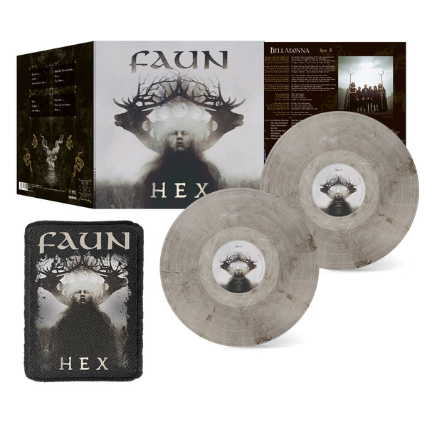 Faun "HEX - Marble LP LIMITED with patch Hex (500 WORLDWIDE!)" Limited Edition 12"