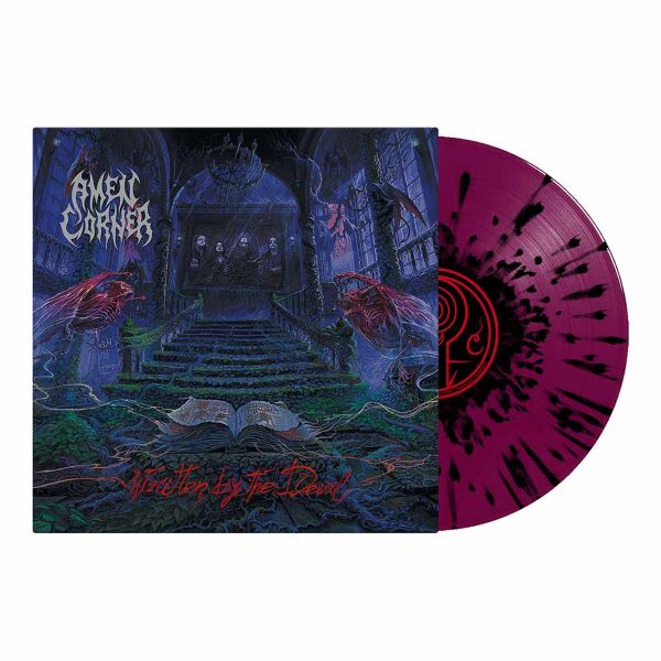 Amen Corner "AMEN CORNER - Written By the Devil / Purple Black Splatter Vinyl LP" 12"