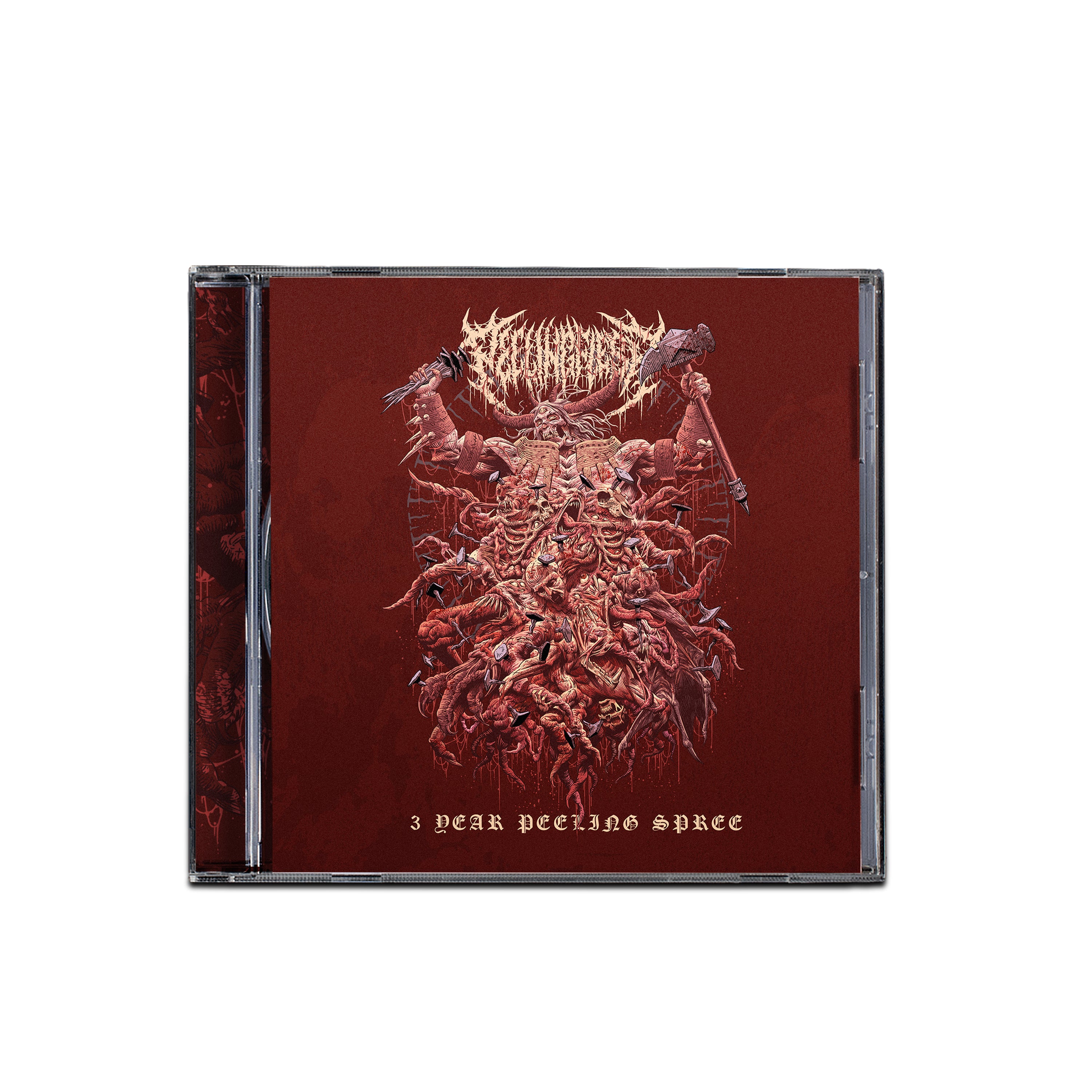 TOKYOPILL ABANDON ALL FLESH LP 限定200枚 廃盤 Peeling Flesh 