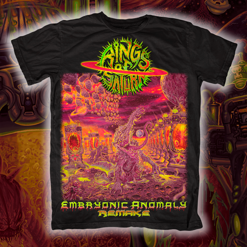 Rings of Saturn "Embryonic Anomaly Remake Variant" T-Shirt