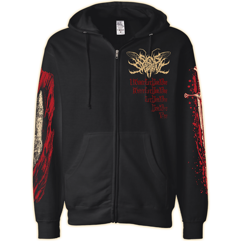 Signs of the Swarm ""IWONTLETYOUDIE"" Zip Hoodie