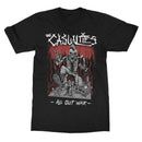 The Casualties "All Out War" T-Shirt