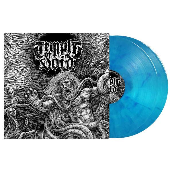Temple of the Void "TEMPLE OF THE VOID - The First Ten Years - Blue Marbled Vinyl 2LP" 2x12"