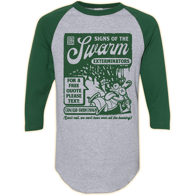 Signs of the Swarm "Exterminator" 3/4 Raglan