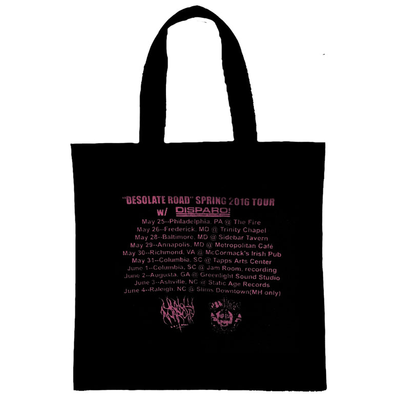 Musket Hawk ""Desolate Road" Spring 2016 Tour Tote Bag" Bag