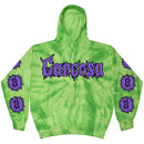 Carcosa "Goosebumps Tie-Dyed" Pullover Hoodie