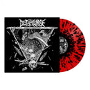 Defy The Curse "DEFY THE CURSE - Horrors Of Human Sacrifice / Red Black Splatter Vinyl LP" 12"