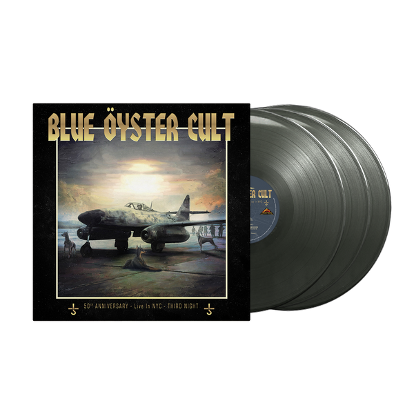 Blue Öyster Cult "50th Anniversary Live - Third Night" Black 3x12"