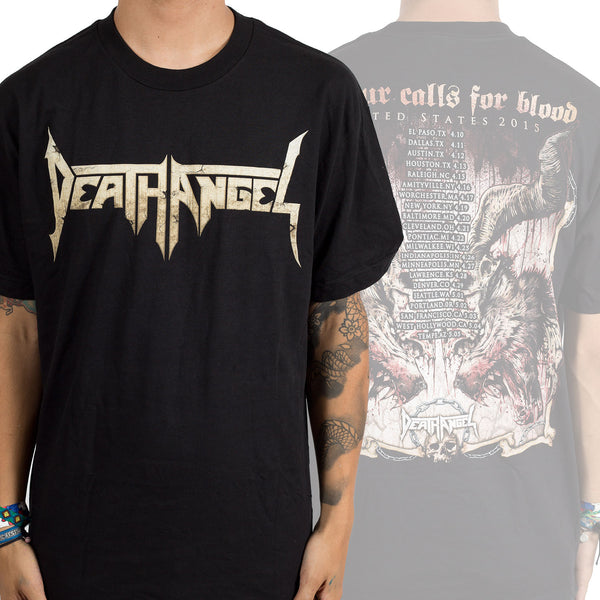 Death Angel "Bone Logo 2015 Tour" T-Shirt