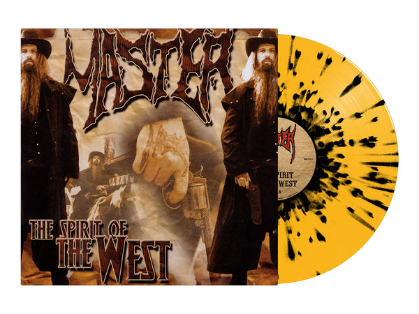 Master "Master - The Spirit of the West / Orange Fire/Black Splatter Vinyl LP" 12"