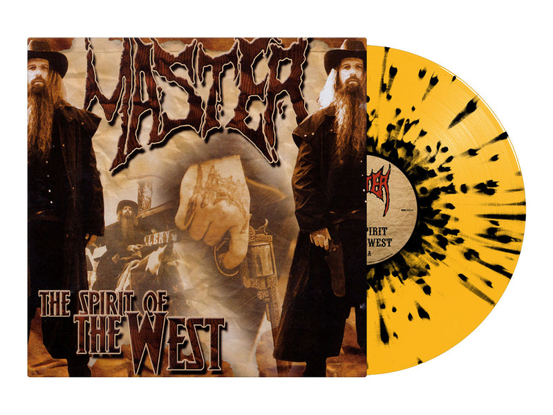 Master "Master - The Spirit of the West / Orange Fire/Black Splatter Vinyl LP" 12"