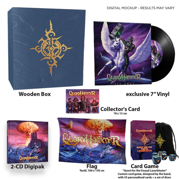 Gloryhammer "Return To The Kingdom Of Fife" Boxset