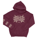 The Zenith Passage "Fleshbound Reliquary (Maroon)" Pullover Hoodie