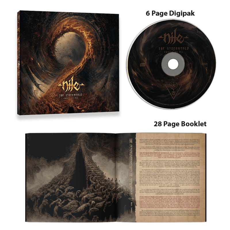 Nile "The Underworld Awaits Us All" Digipak CD