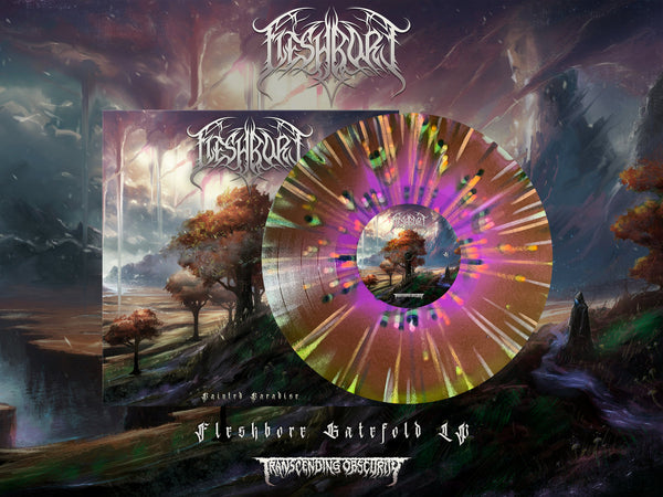 Fleshbore "Painted Paradise" Hand-numbered Edition 12"