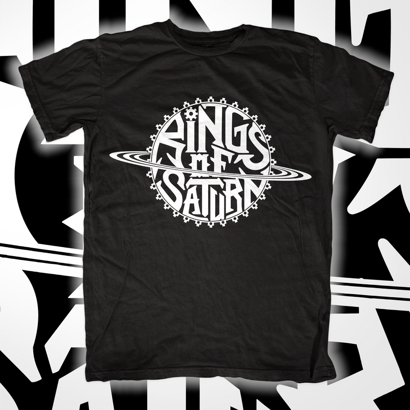 Rings of Saturn "White Logo" T-Shirt