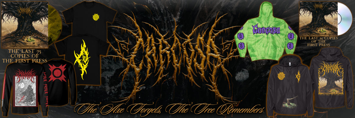 carcosa merch and music spread