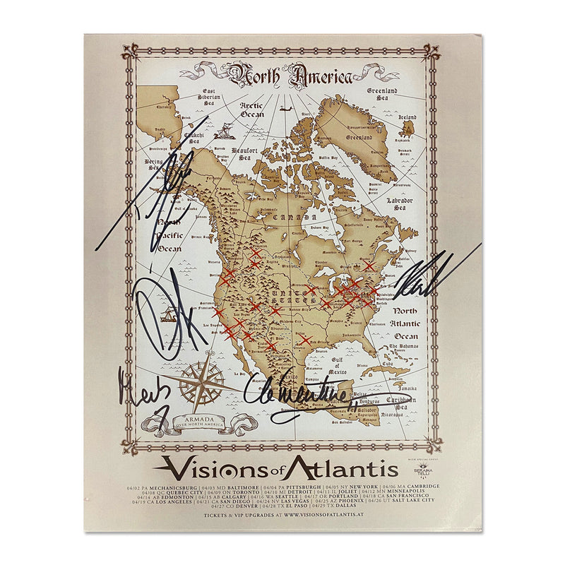Visions of Atlantis "The Map" Poster