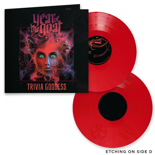 Year Of The Goat "Trivia Goddess (Red Vinyl)" 2x12"