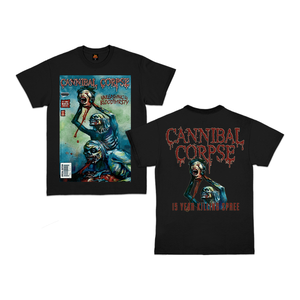 Cannibal Corpse "CANNIBAL CORPSE “15 YEAR KILLING SPREE” TEE (LIMITED EDITION)" T-Shirt