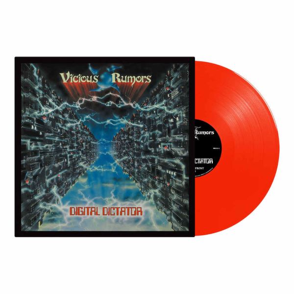 Vicious Rumors "VICIOUS RUMORS - Digital Dictator / Red Vinyl LP" 12"