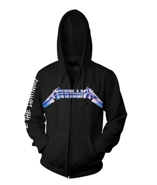 Metallica "Ride The Lightning" Zip Hoodie