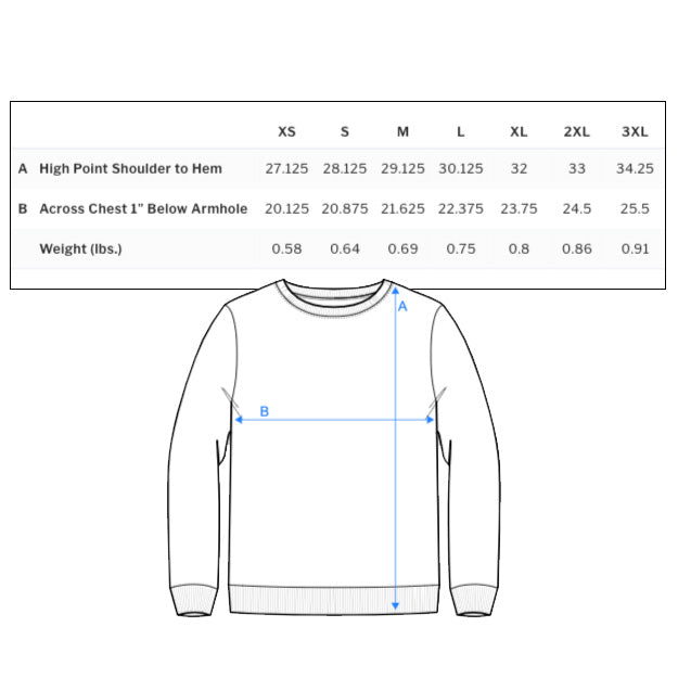 Rings of Saturn "Dingir (All Over)" Crewneck Sweatshirt