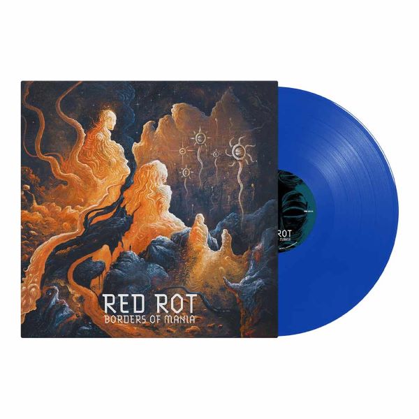 Red Rot "RED ROT - Borders of Mania / Transparent Blue Vinyl LP" 12"