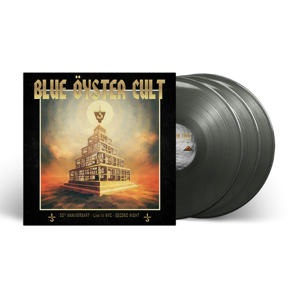 Blue Öyster Cult "50th Anniversary Live: Second Night" Black 3x12"