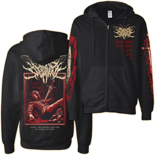 Signs of the Swarm ""IWONTLETYOUDIE"" Zip Hoodie