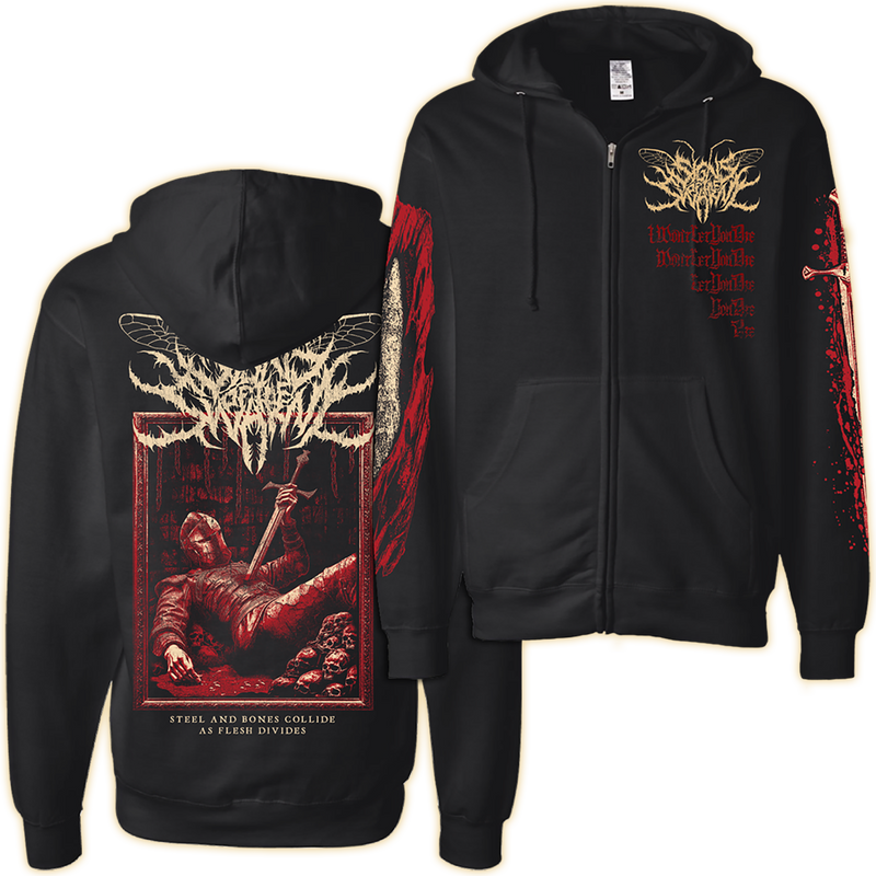 Signs of the Swarm ""IWONTLETYOUDIE"" Zip Hoodie