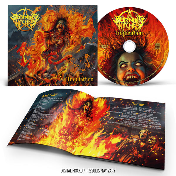 Burning Witches "Inquisition" CD Digipak