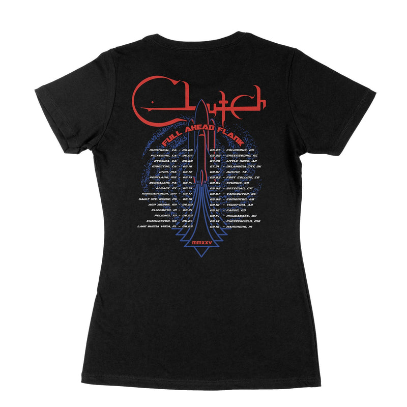 Clutch "Full Ahead Flank Tour" Girls T-shirt