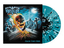 Hostilia "Hostilia - Face The Fire - Turquise/White/Black Splatter LP" 12"